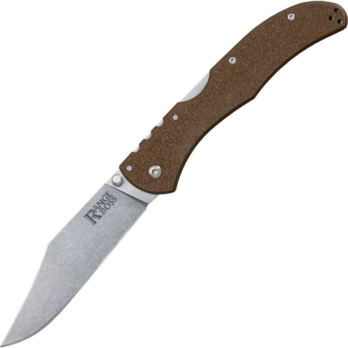 Нож COLD STEEL RANGE BOSS FLAT DARK EARTH 20KR9 CS_20KR9